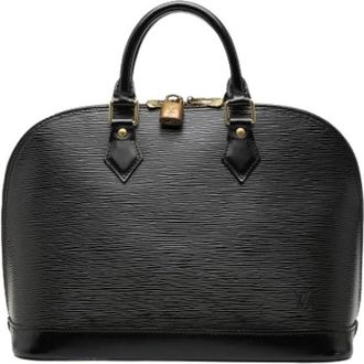 Louis Vuitton Pre-owned Alma PM - Dames - Vintage Handtas - Zwart - ONE Size - Leer - Vintage