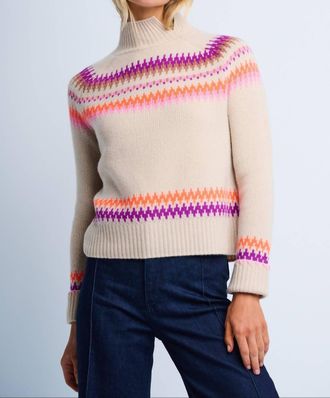 Lisa Todd Fireside Sweater In Latte