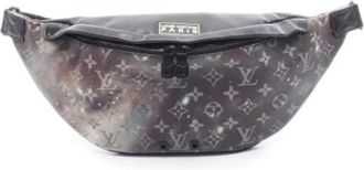 Louis Vuitton Pre-owned Belt Bag - Heren - Vintage Heuptassen - Zwart - ONE Size - Leer - Vintage