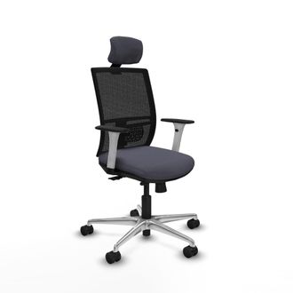 Piqueras y Crespo Silla De Oficina Piqueras Y Crespo Yunquera Blanco Espuma Alta Densidad