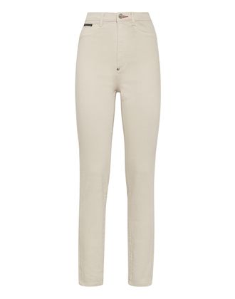 Philipp Plein Super Hoge Taille Jegging Iconic Plein