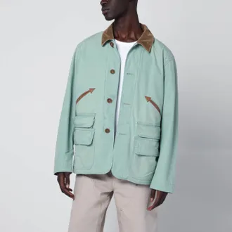 Polo Ralph Lauren Aqua green cotton canvas jacket