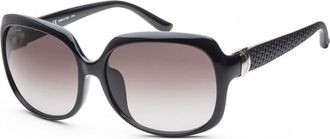Ferragamo Womens SF739SA-001 SF739SA 59 001 Fashion Sunglasses - Black - One Size