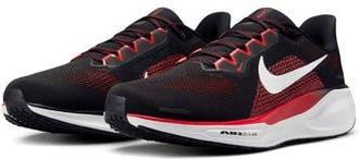 Nike Air Zoom Pegasus 41 Running Shoe in Black/Fire Red/White at Nordstrom Rack, Size 7.5
