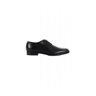 HUGO BOSS Schoenen, Heren, Zwart, 42 1/2 EU, Leer, Ruston Derby