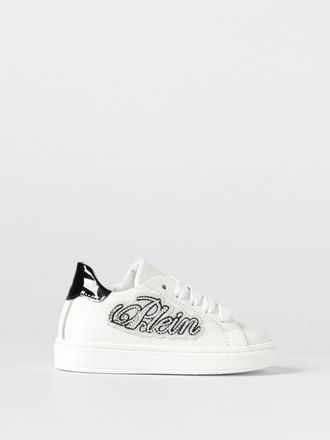 Philipp Plein Sneakers in pelle con strass