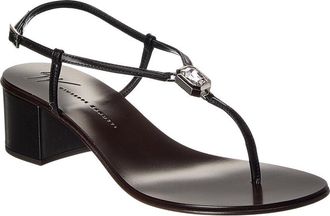 Giuseppe Zanotti Rock 40 Leather Sandal