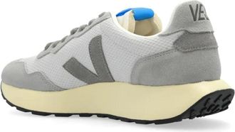 Veja Womens Paulistana Sneakers Gray Suede Mesh Rubber