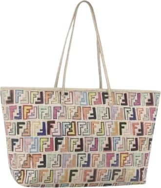Fendi Pre-owned Tote Bags, female, Multicolor, Size: ONE SIZE Pre-owned Vintage Tote Bag