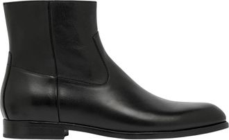 Buttero Floyd Enkellaarsjes - Heren - Enkellaarsjes - Zwart - 42 EU - Leer - Schoenen
