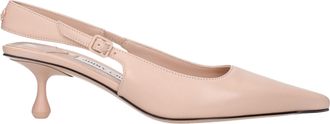 Jimmy Choo London Pink Leather High Heel Womens Pumps