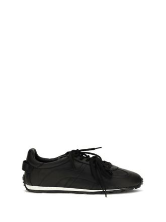 Dsquared2 Black Leather Sneakers