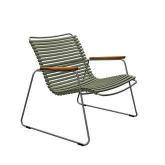 Houe CLICK Roomy Outdoor Lounge Chair, olivgr&uuml;n