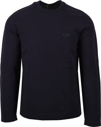 HUGO BOSS Mens K_seamless Tech_cn Dark Blue - Navy - Size Large