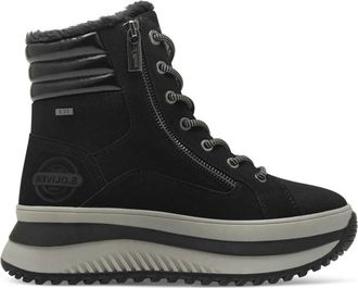 s.Oliver Zwarte gesloten enkellaarsjes voor vrouwen - Dames - Winterlaarzen - Zwart - 37 EU - Schoenen