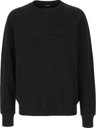Balmain Sweatshirts - Heren - Sweatshirts - Zwart - L - Hoodies & sweatvesten