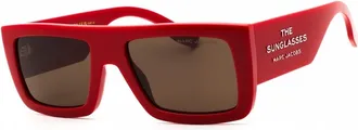 Marc Jacobs Brown Rectangular Unisex Sunglasses MARC 775/S 0C9A/70 53