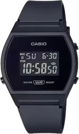 Casio Accessoires, unisex, Zwart, ONE Size, Lw-204-1Bef Digitale Horloge