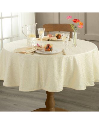 Lenox Opal Innocence Round Tablecloth