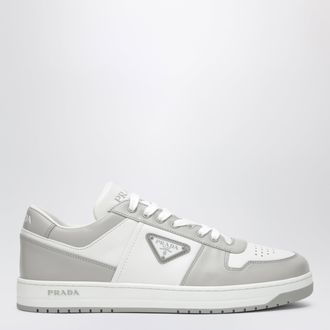 Prada Sneaker Downtown bianca/cristal in pelle