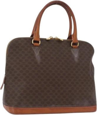 Celine Pre-owned Vintage Handtas - Dames - Vintage Handtas - Bruin - ONE Size - Leer - Vintage