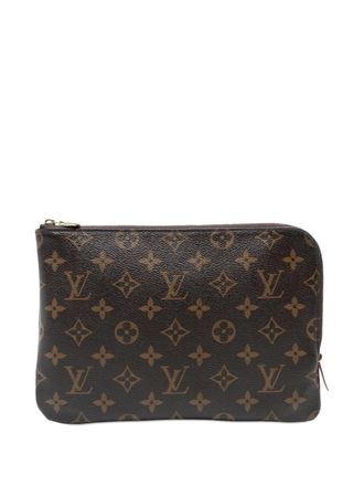 Louis Vuitton 2019 Monogram Etui Voyageur PM clutch bag - Marrone