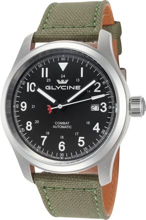 Glycine Combat Field Automatic Black Dial Mens Watch GL0571