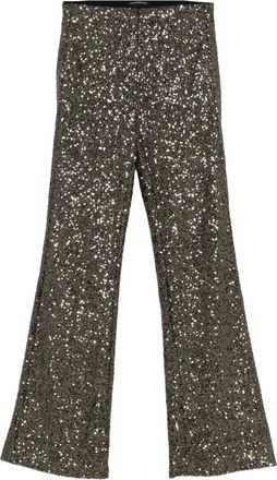 Luisa Cerano Flared broek - Grijs