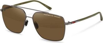 Porsche Design Authentieke Bril met Topkwaliteit - unisex - Zonnebrillen - Grijs - 61 MM - Accessoires