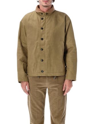 Fortela Deck Resinated Cotton Manteco Wool Lining Deck Jacket