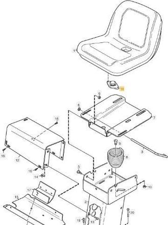 STIGA Sports Interrupci&oacute;n. Asiento Stiga Original - 1134-4194-02