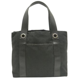 Bulgari Pre-owned Logomania Tote bag - Pre-owned - Mujer - Negro - ONE SIZE