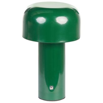 Beliani Beliani - L&aacute;mpara De Mesa Moderna Hierro Interior Exterior Verde Besos