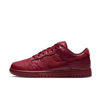 Nike Womens Dunk Low Shoes in Red | HV4388-600