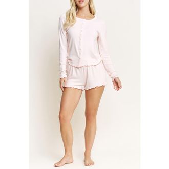 Honeydew Intimates Blissful Short Pajamas in Marzipan at Nordstrom, Size X-Large