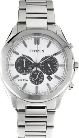 Citizen Ca 4590-81A - Heren Metropolitan Chronograaf Horloge - Dames - Horloges - Grijs - ONE Size - Accessoires