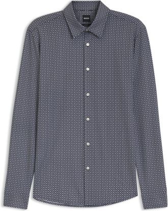 BOSS Slim-Fit Printed Shirt