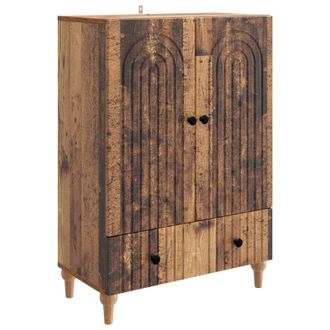 vidaXL Aparador Madera Envejecida 66 X 34,5 X 95 Cm Vidaxl