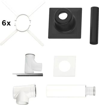 Bosch Accesorio De Escape Fc-set110-c93x (arriba) Juego B&aacute;sico C93x Pl&aacute;stico D:110/160mm, 7738113075