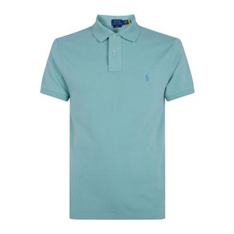 Polo Ralph Lauren Tops, Heren, Blauw, 2Xl, Katoen, Klassiek Passend Poloshirt