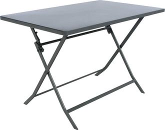 Hesperide Hesperide - Mesa De Jard&iacute;n Rectangular Plegable Greensboro Antracita - 4 Plazas - Hesp&eacute;ride