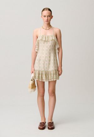 Claudie Pierlot Robe courte imprim&eacute;e