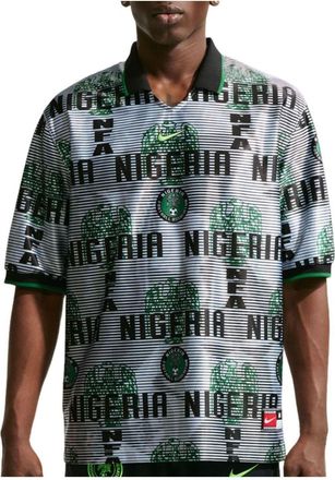Nike Nigeria Energy Dri-FIT T-Shirt White Black Pine Green IH1278-100