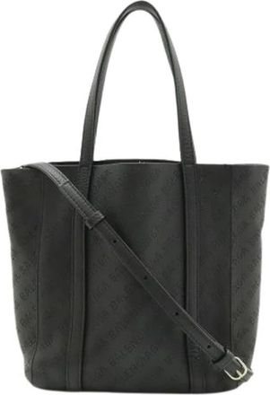 Balenciaga Pre-owned Tote Bags, female, Black, Size: ONE SIZE Pre-owned Vintage Tote Bag