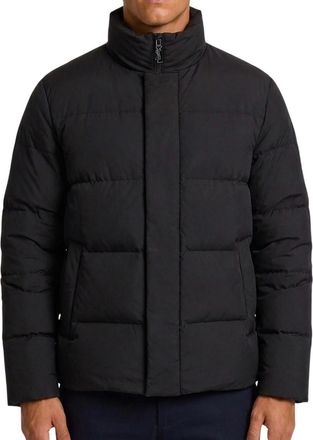 Saint Laurent Black Mock Collar Jacket
