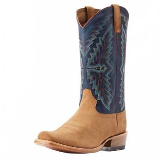 Ariat Mens Futurity Showman Cowboy Boot In Dijon Roughout