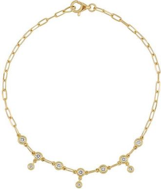 Bony Levy Monaco Diamond Line Bracelet in 18K Yellow Gold at Nordstrom, Size 6.5