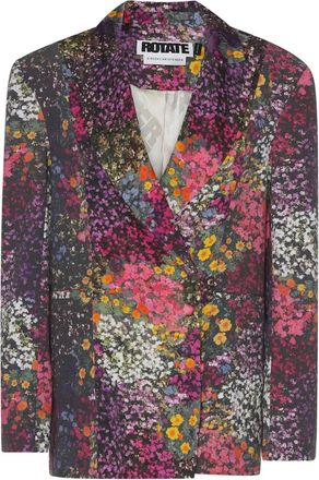 Rotate Blazer a fiori - Viola