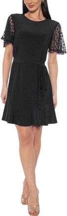 Tash + Sophie Lace Sleeve Dress