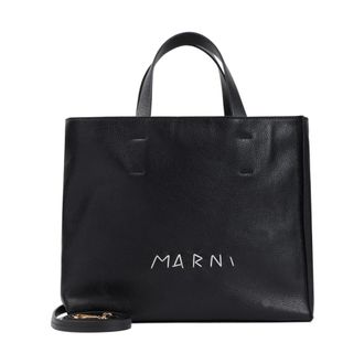 Marni Dames, Tassen, Zwart, Maat: ONE Size Katoen